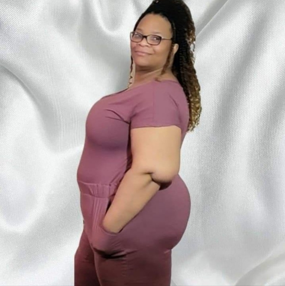 Mauve Jumpsuit - Picture 1 of 2